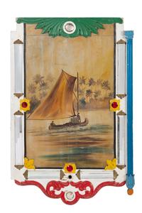 A Herschell Spillman Carousel Panel