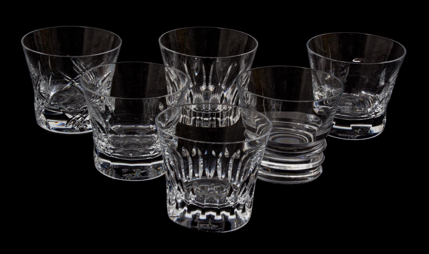 A Set of Twelve Everyday Baccarat Glasses Height 3 1/4 inches. — 20TH CENTURY