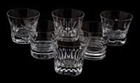 A Set of Twelve Everyday Baccarat Glasses Height 3 1/4 inches. — 20TH CENTURY