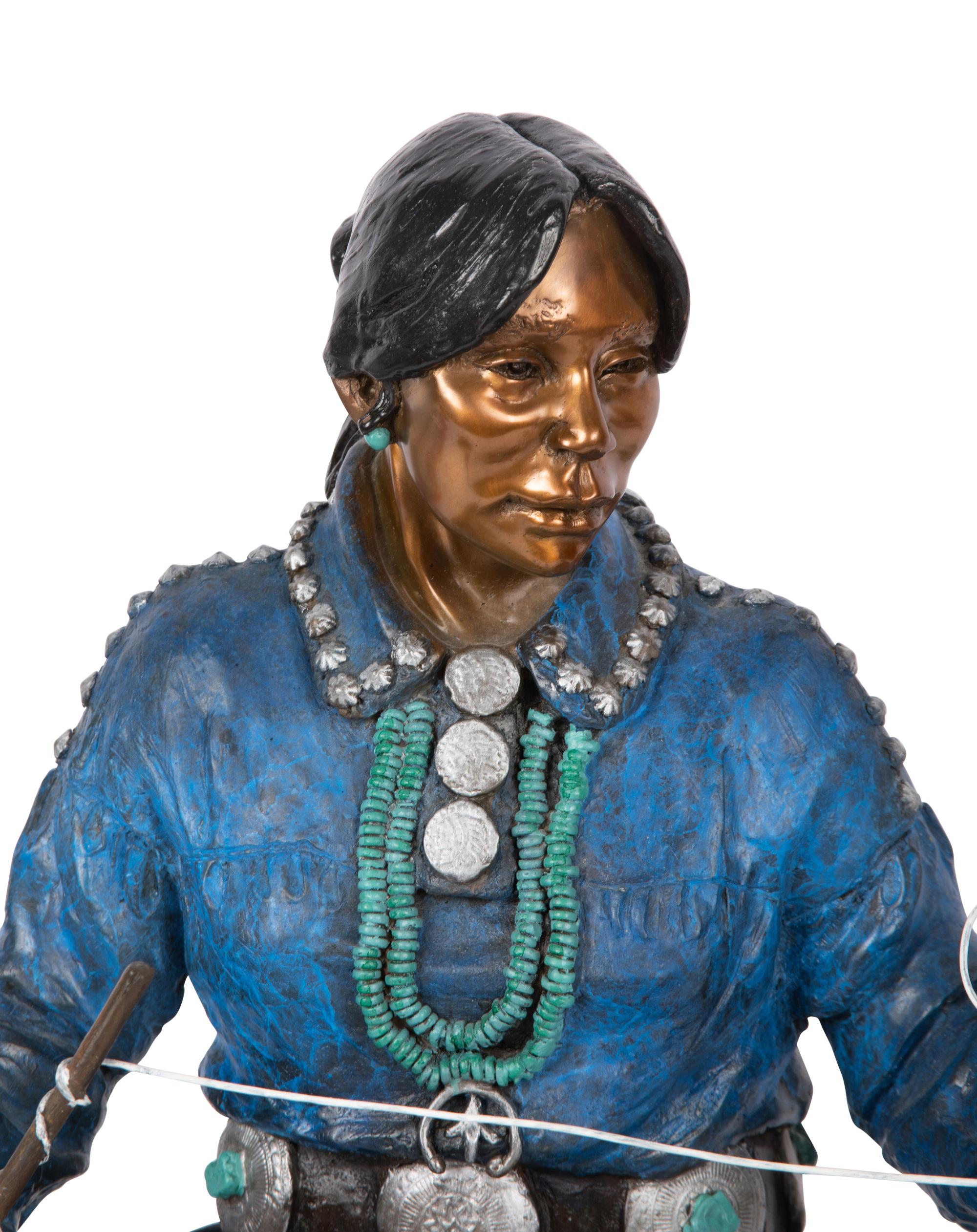Lily the Navajo Weaver, edition 3/30
