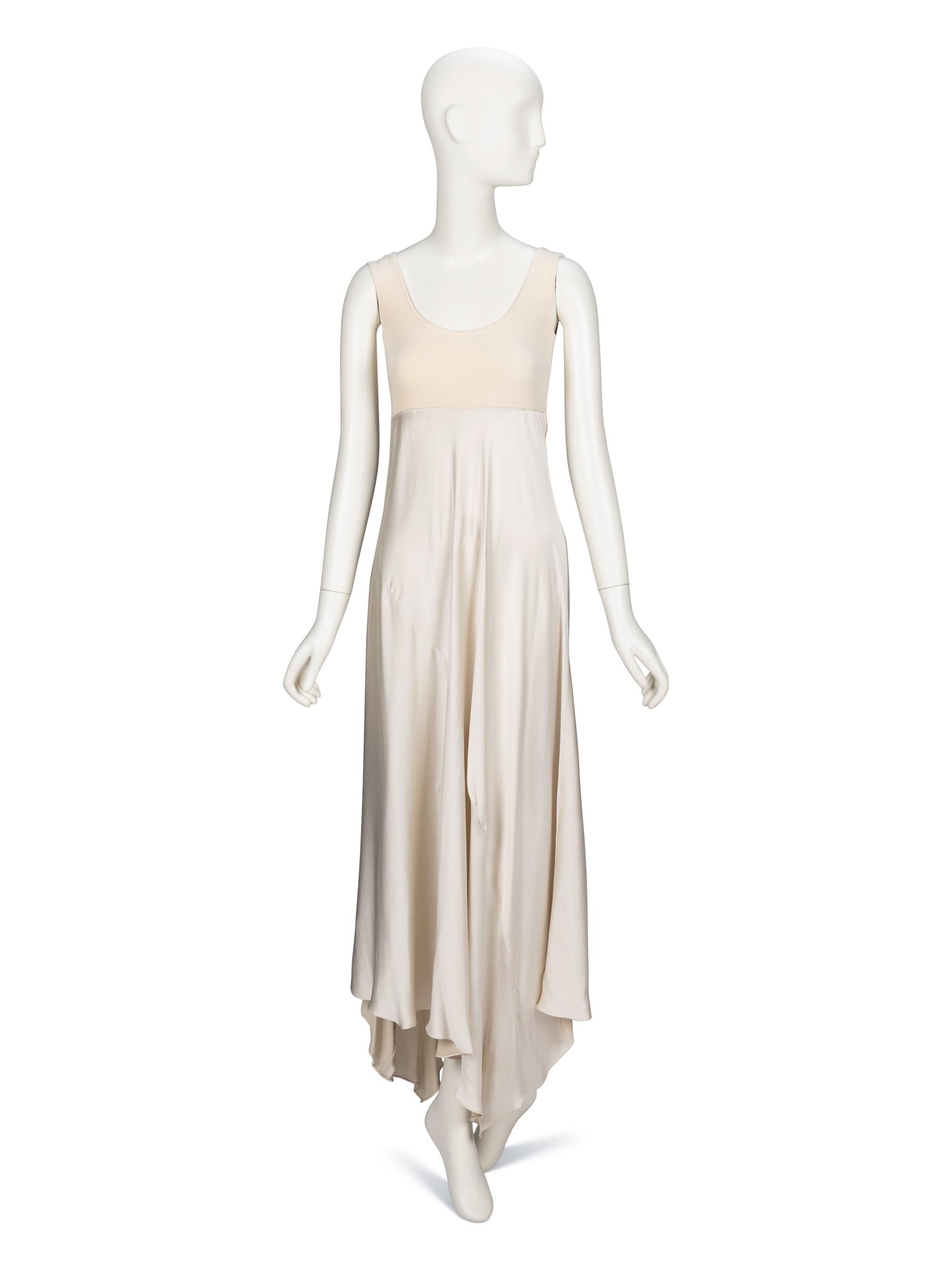 Donna Karan, Bias Cut Tank Dress, Original Sample
