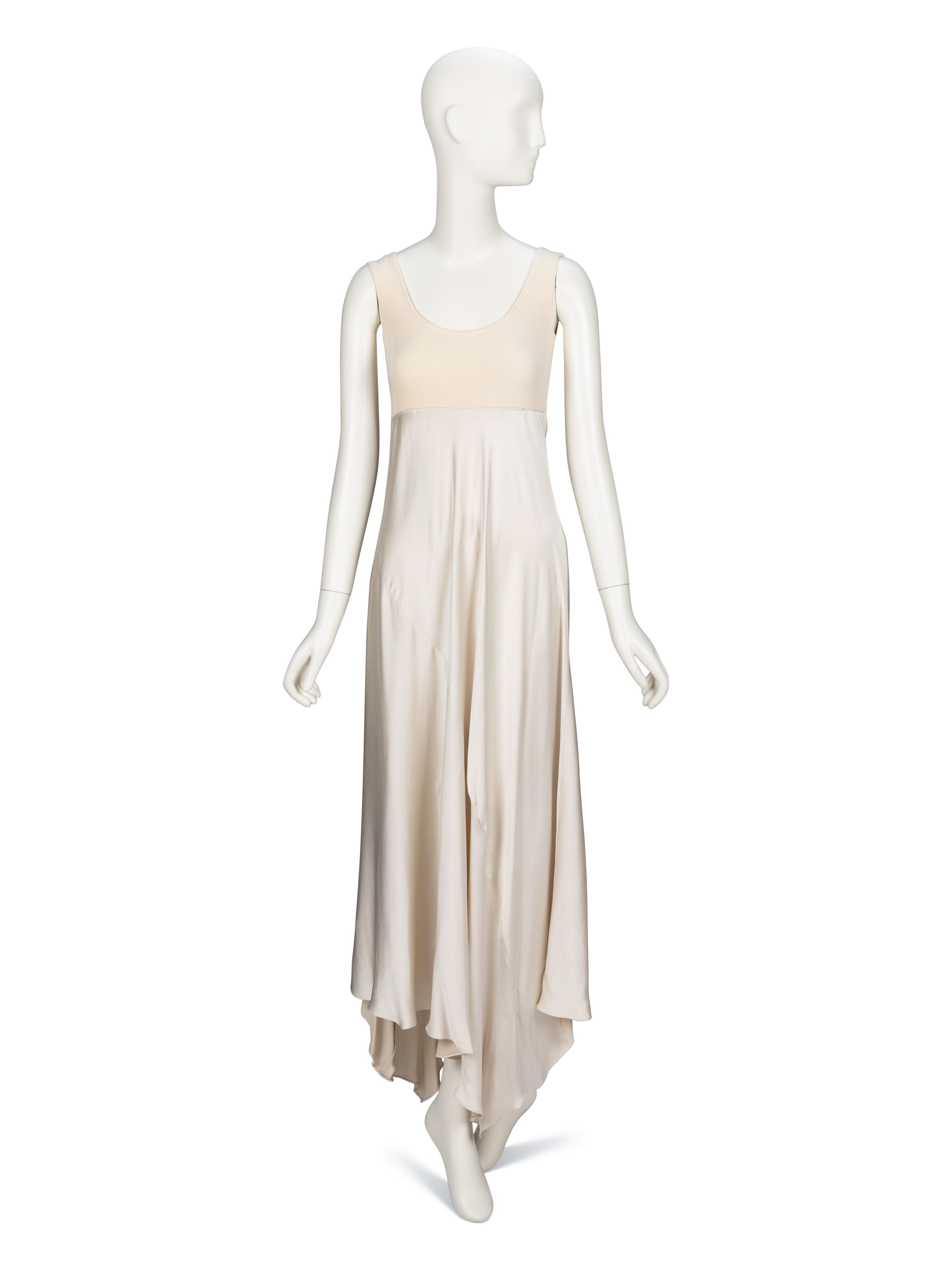 Donna Karan, Bias Cut Tank Dress, Original Sample