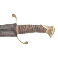 Thomas Leech & Co S-Guard Tennessee Side Knife & Scabbard