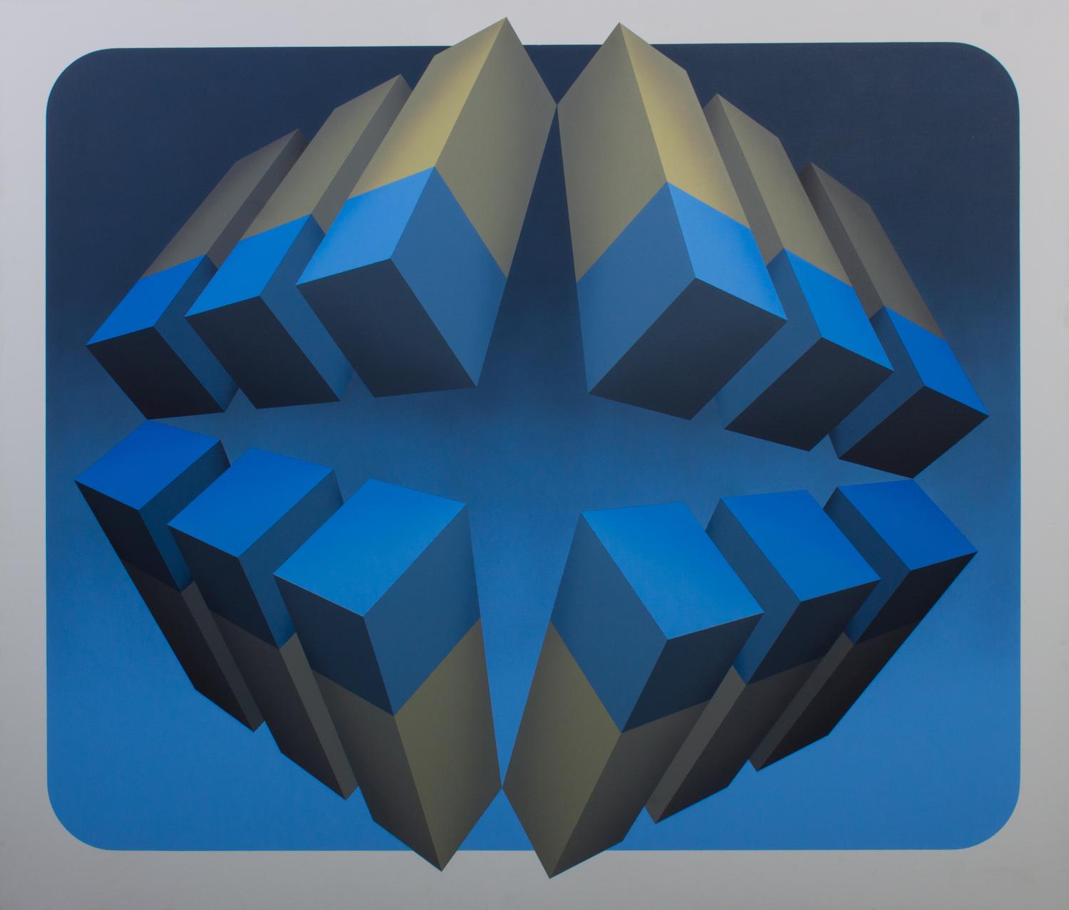 Marko Spalatin, (American, b. 1945), Module XXXIII, 1973