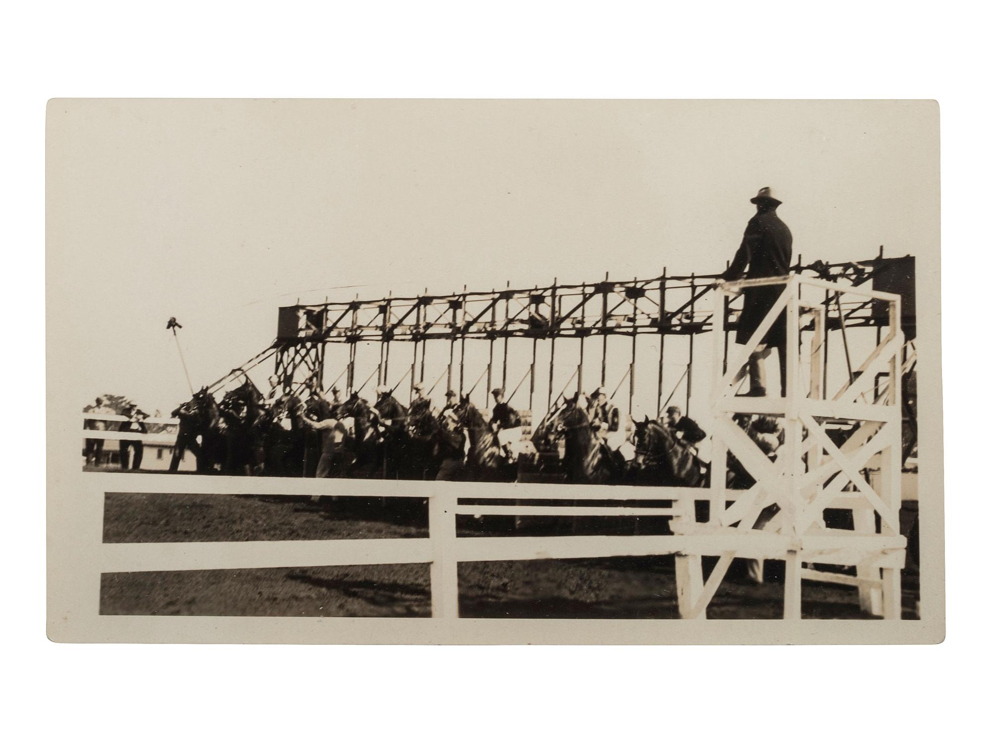 [EPHEMERA]. A group of 57 RPPCs & photographs of stagecoaches, wagons, and horse-drawn vehicles.