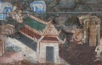 A Thai Polychromed Wood Panel — 19TH CENTURY