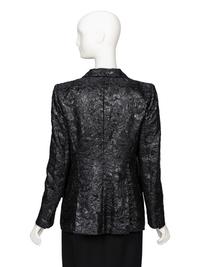 Alexander McQueen, Lacquered Lace Tailored Blazer