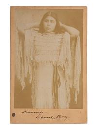 [INDIAN WARS]. A group of 7 photographs of George Lawson Scott and fellow officers stationed in the American West.