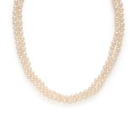 Cultured Pearl Necklace and Bracelet