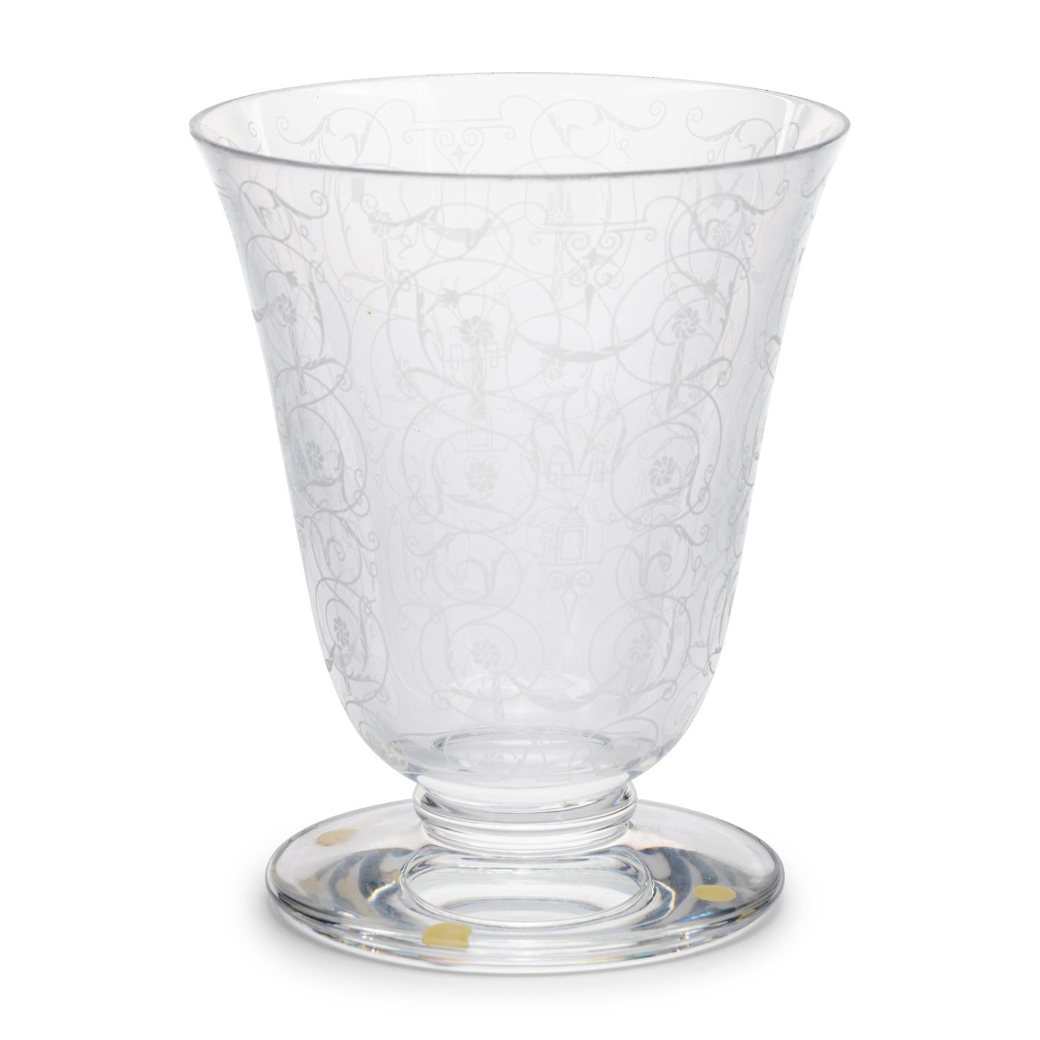 A Collection of Baccarat Glass Table Articles