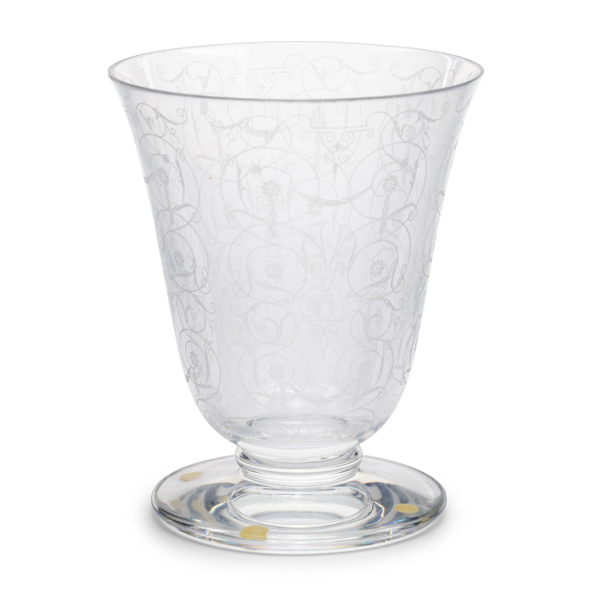 A Collection of Baccarat Glass Table Articles