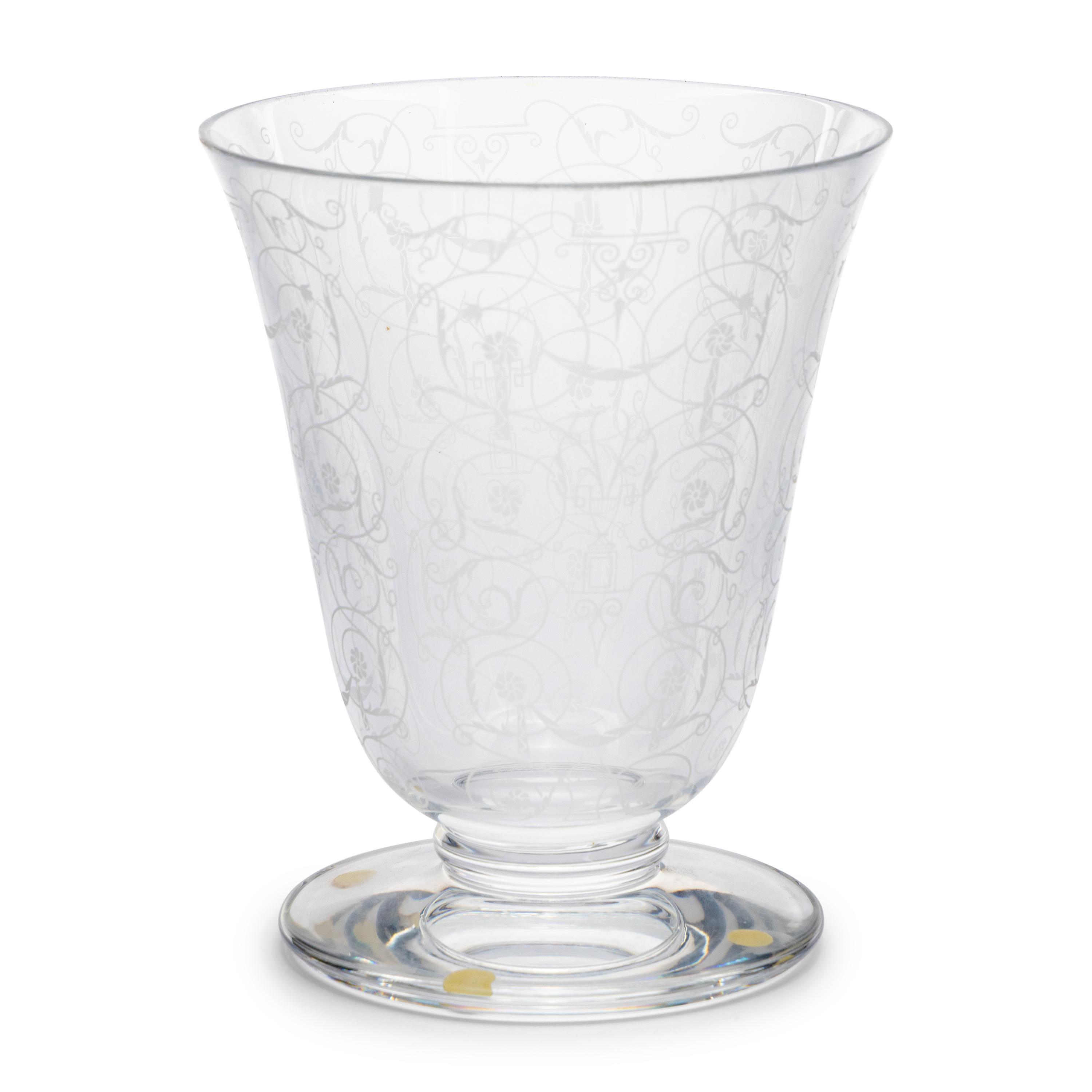 A Collection of Baccarat Glass Table Articles