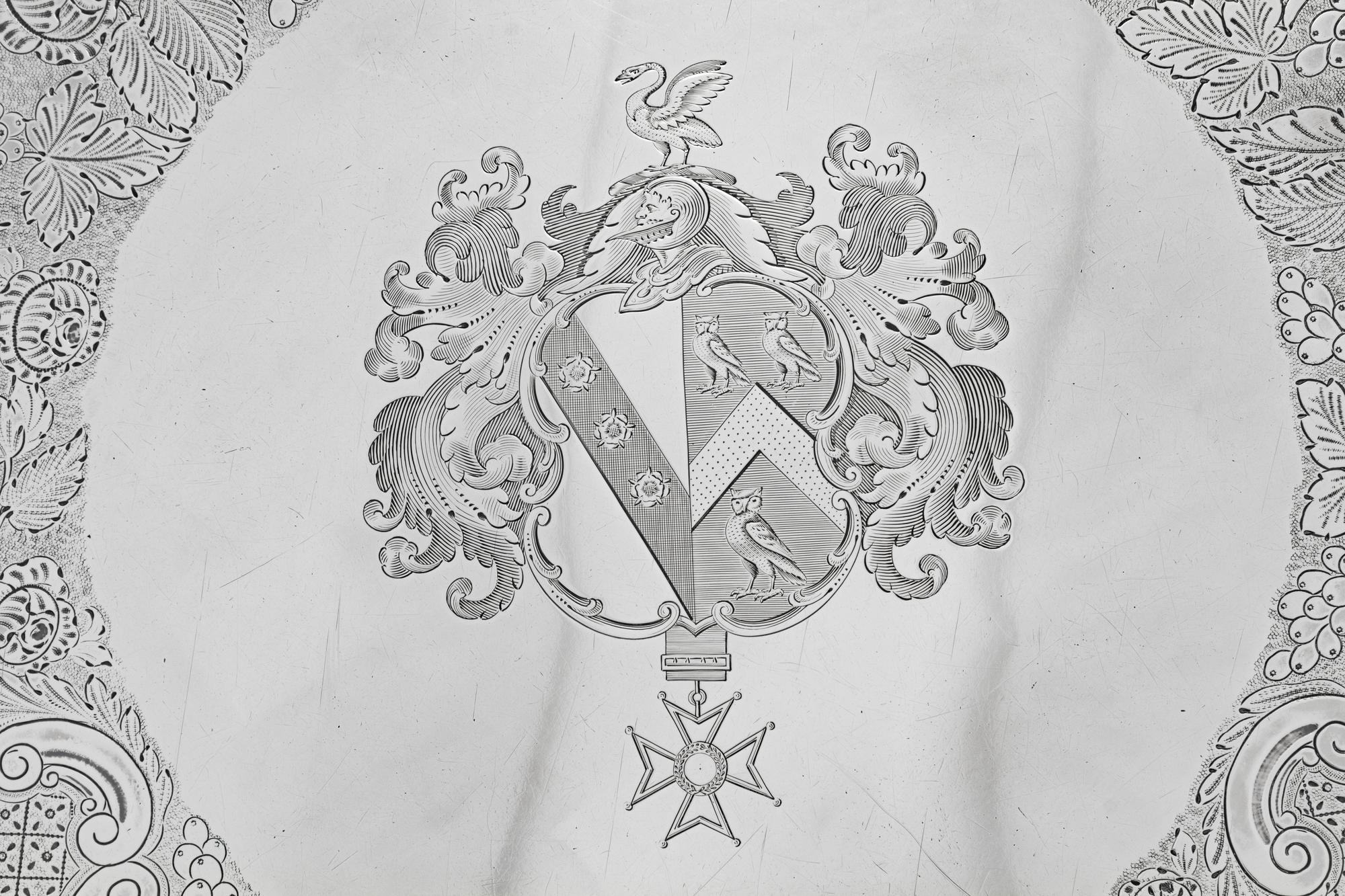 A George IV Silver Tray