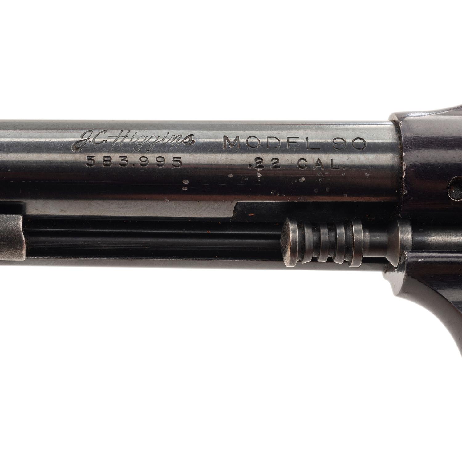 *J.C. Higgins Model .22 Revolver 90 with Holster