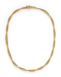 YELLOW GOLD DOUBLE CHAIN NECKLACE