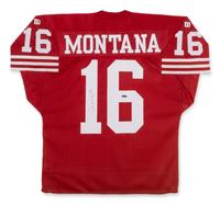 A Joe Montana San Francisco 49ers Signed Autograph Wilson Jersey (Upper Deck Authenticated),
