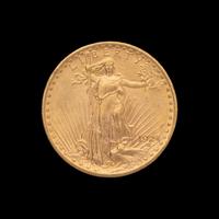 A 1924 Saint Gaudens $20 Gold Coin