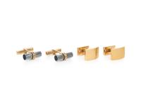 TIFFANY & CO., TWO PAIRS OF CUFFLINKS