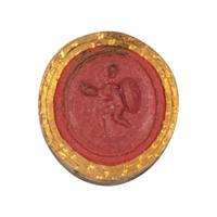 Eight Framed Grand Tour Plaster Intaglios