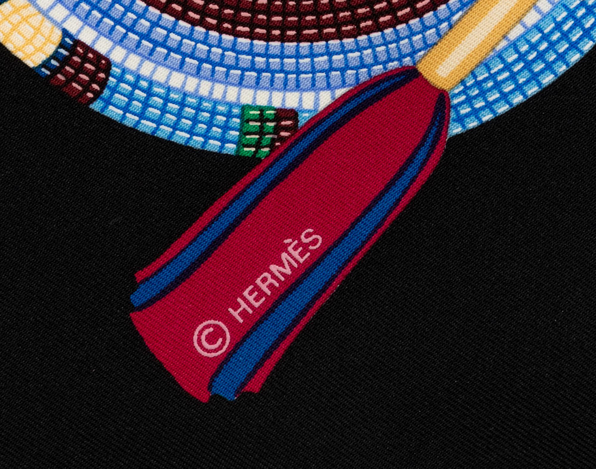 Four Hermès 90cm Silk Scarves