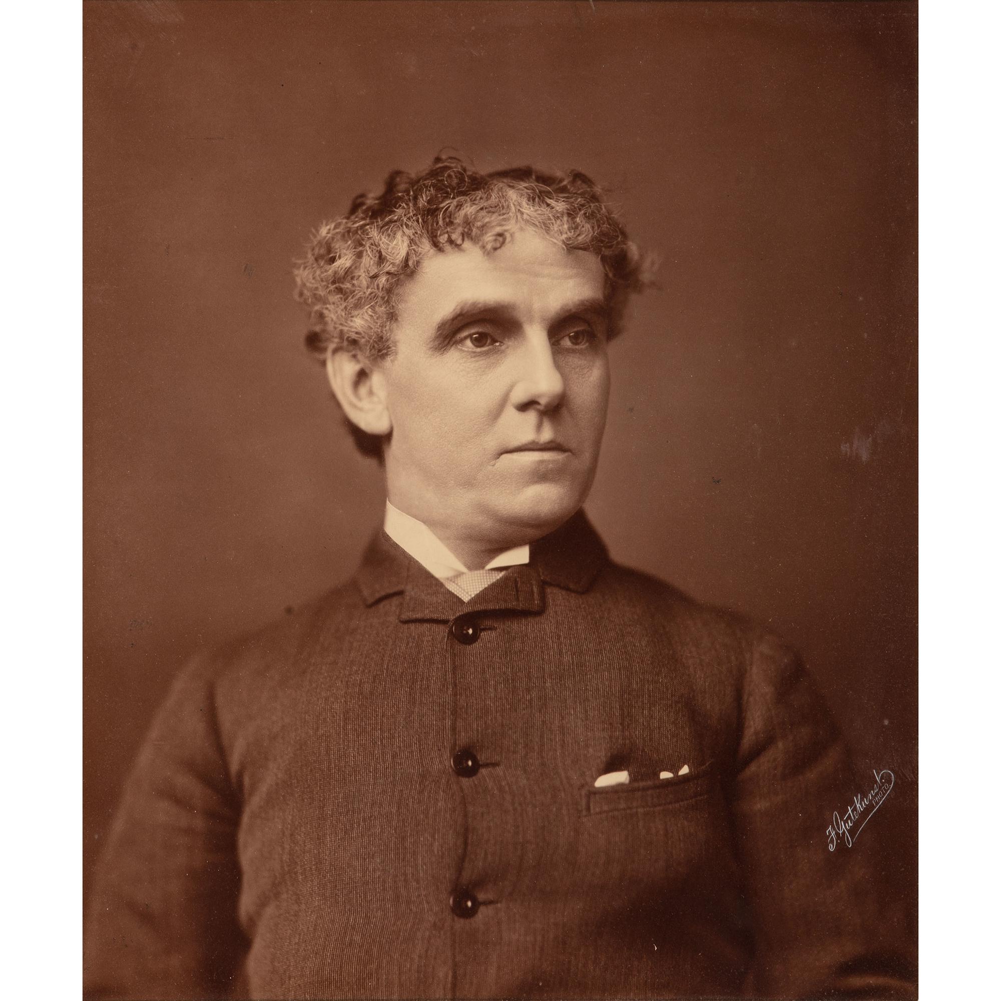 Edwin Booth, Brother of John Wilkes Booth, & Lawrence Barrett, Large Format Photographs by Gutekunst