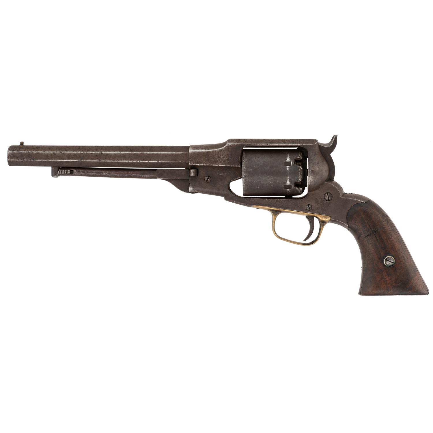 Hiram Lynn, Company F, 3rd Ohio Volunteer Cavalry, KIA Lovejoy Station, Georgia, presentation Remington-Beals Navy revolver and holster.