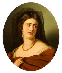 A. Farcheo, (19th century), Pair of Portraits