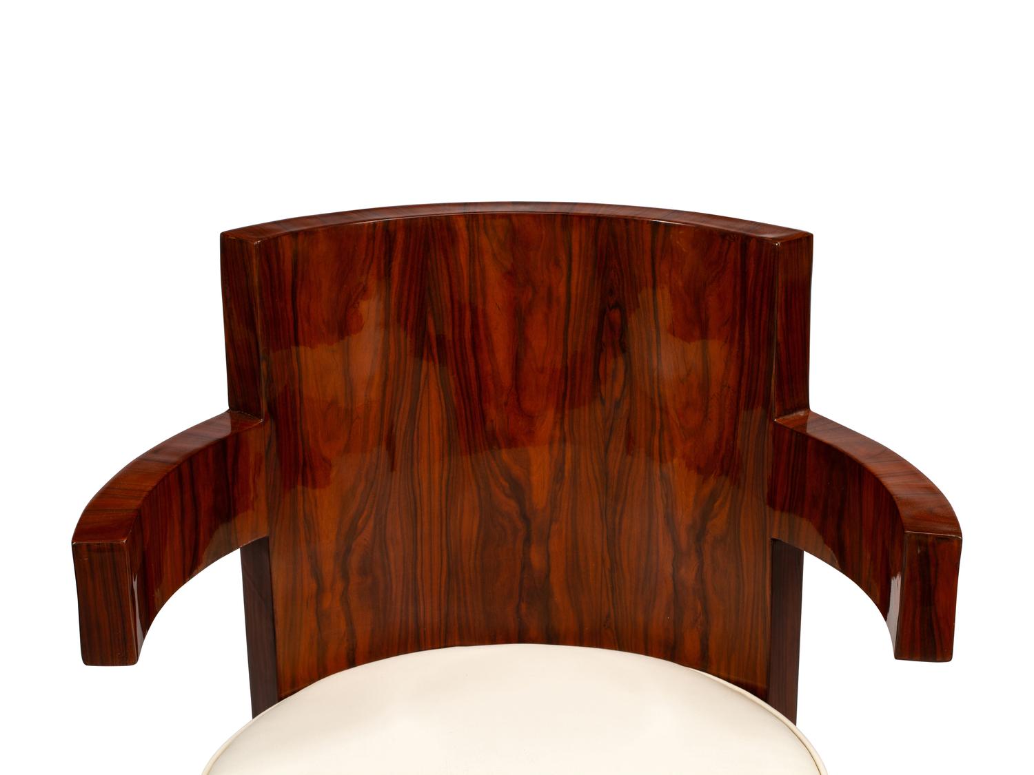 A Set of Four Modernist Armchairs