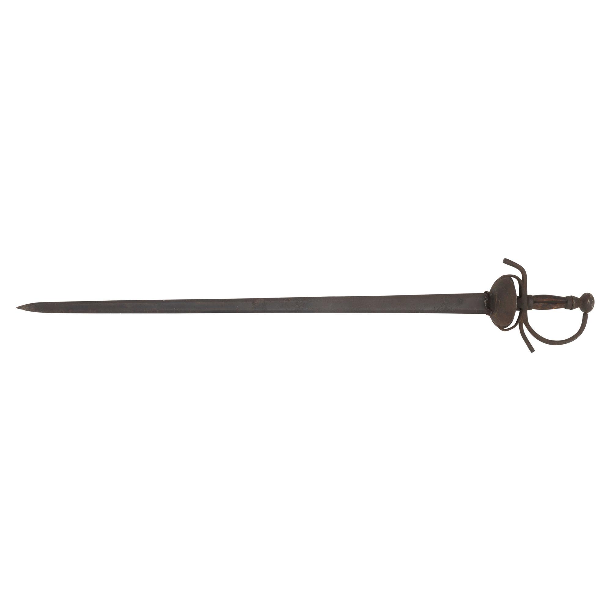 Late 18th Century Spanish Bilbao/Caribe Hilt Broadsword of the Soldados de Cuera (Leather Jacket Soldiers)