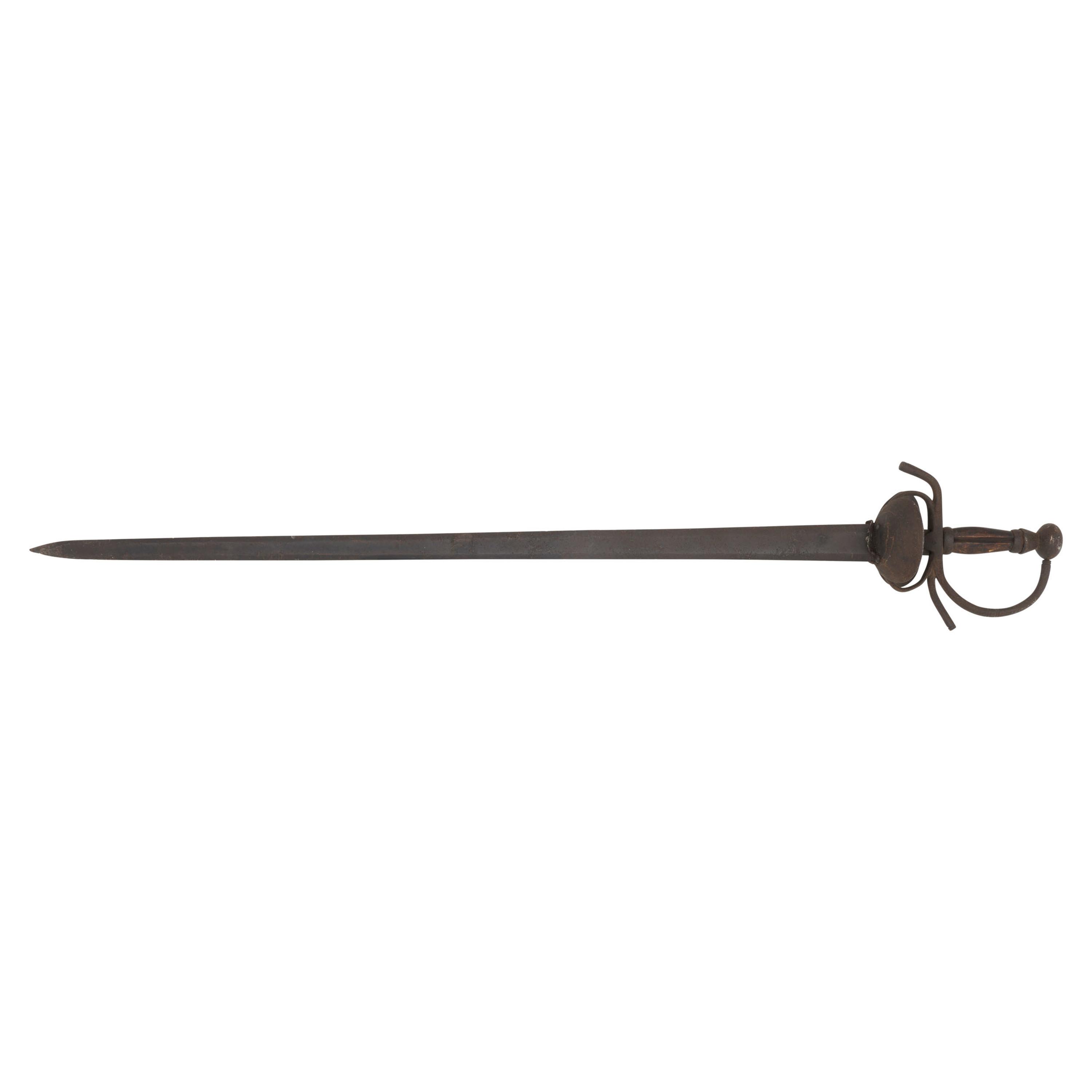 Late 18th Century Spanish Bilbao/Caribe Hilt Broadsword of the Soldados de Cuera (Leather Jacket Soldiers)