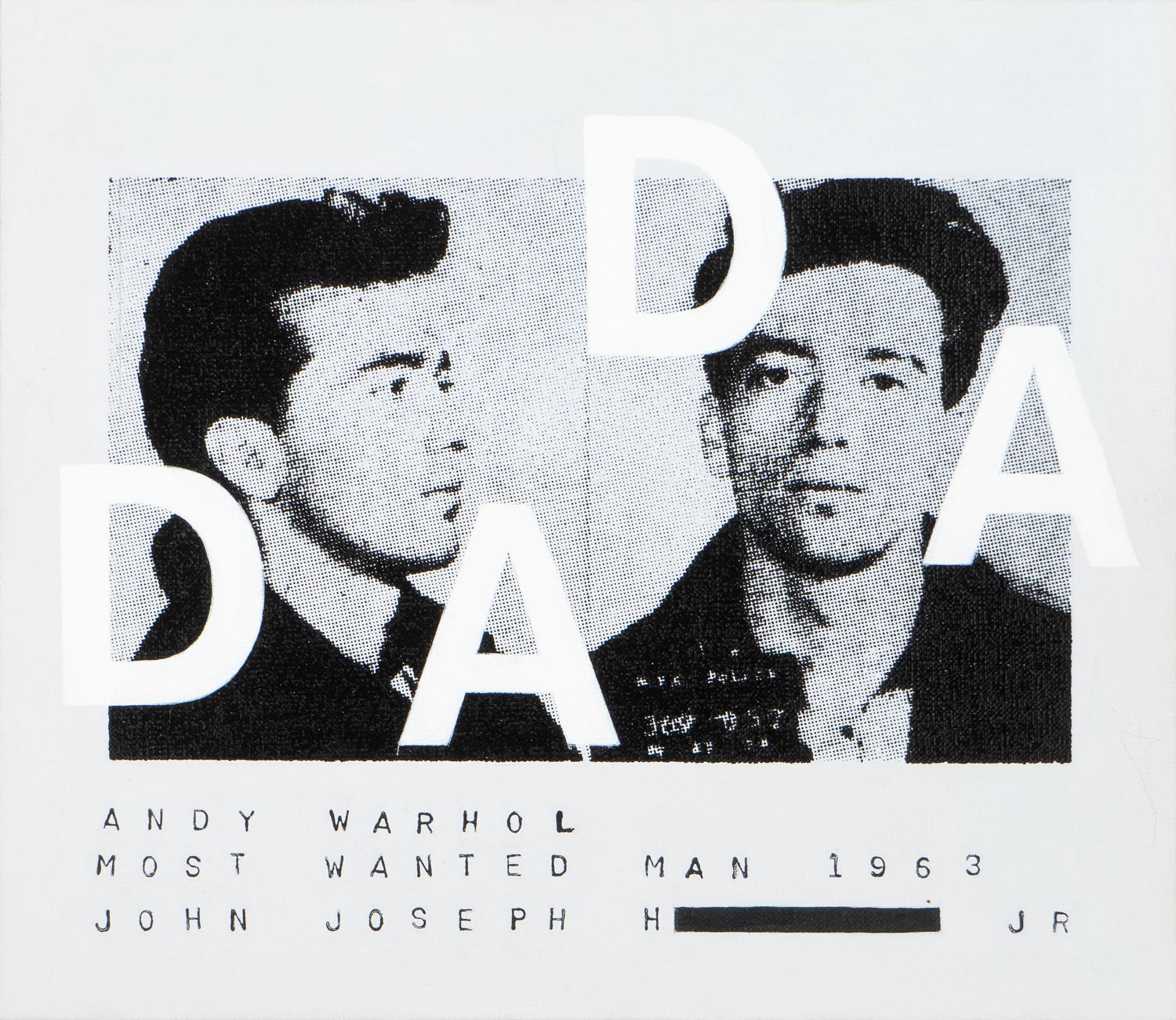Andy Warhol, Most Wanted Man #11, Dada 1963