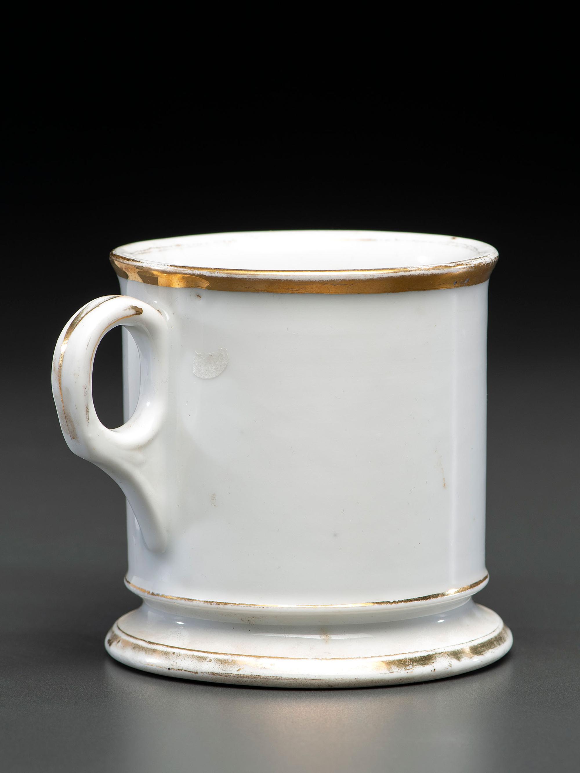 A Rigger's Porcelain Occupational Shaving Mug