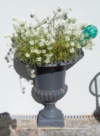 A Pair of Flat-Sided Iron Wall Planters
