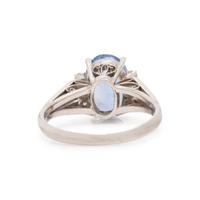 SAPPHIRE AND DIAMOND RING