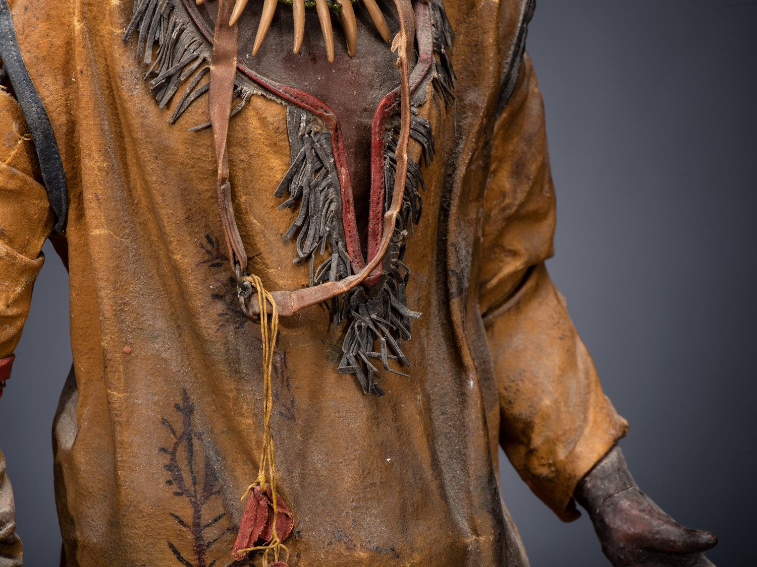European Upper Missouri Wax Figures, Modeled After Karl Bodmer's Mandan