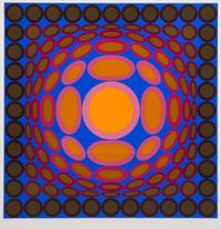 Victor Vasarely, (French/Hungarian, 1906-1997), Tri-Vega, 1975