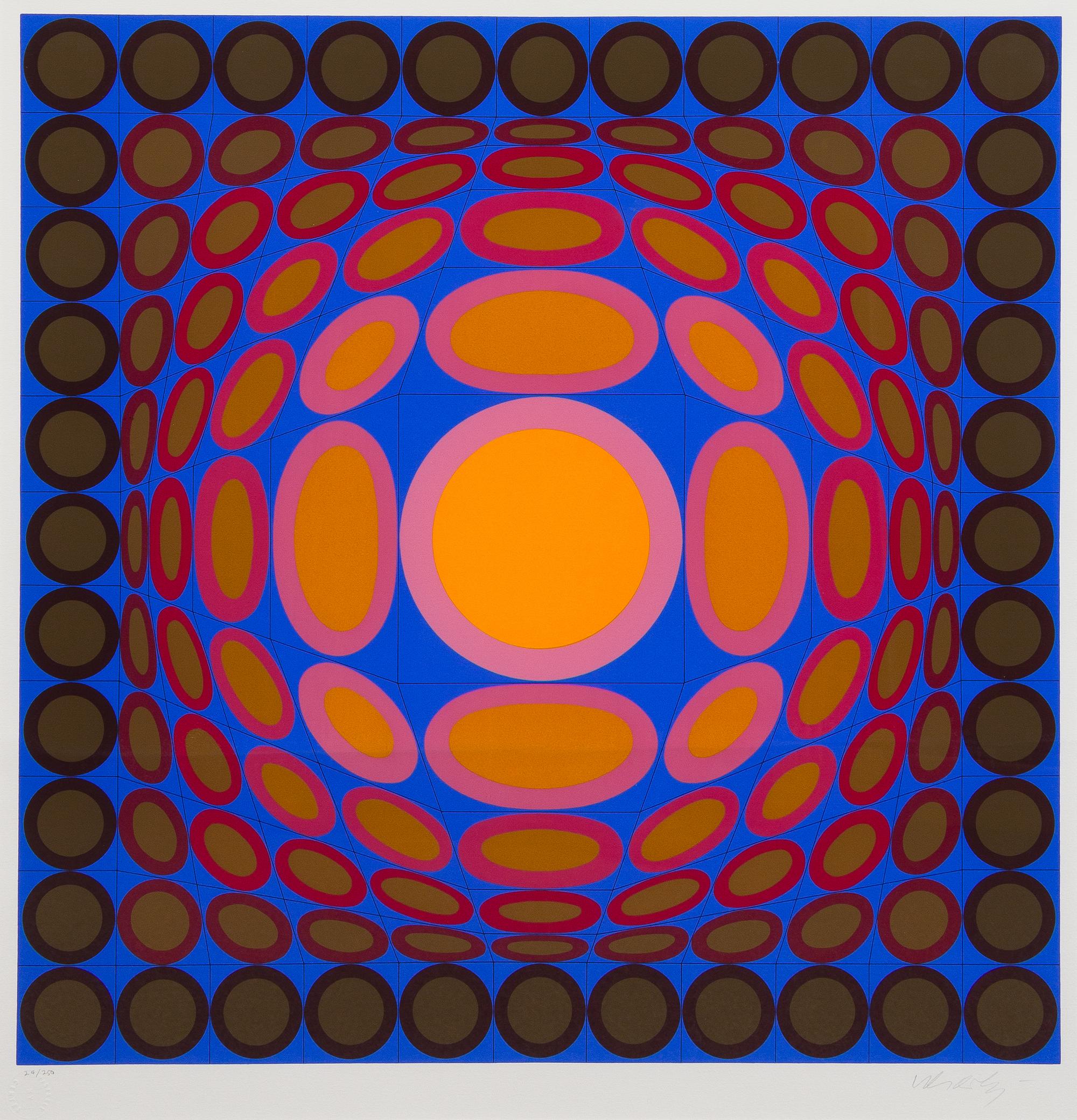 Victor Vasarely, (French/Hungarian, 1906-1997), Tri-Vega, 1975
