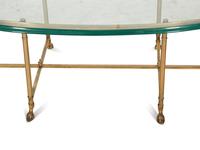 A Labarge Brass and Glass Coffee Table