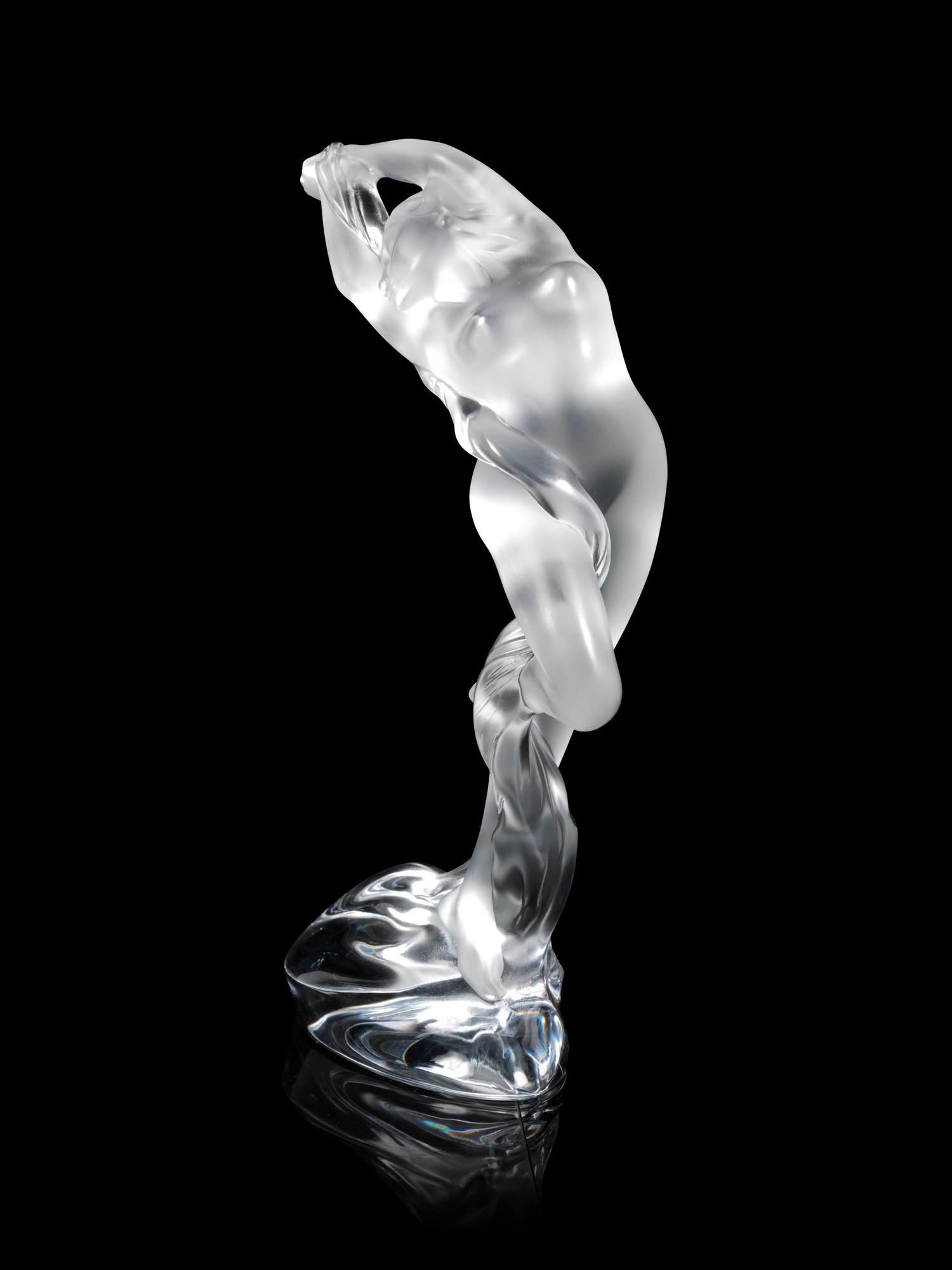 A Lalique Acrobat Figure