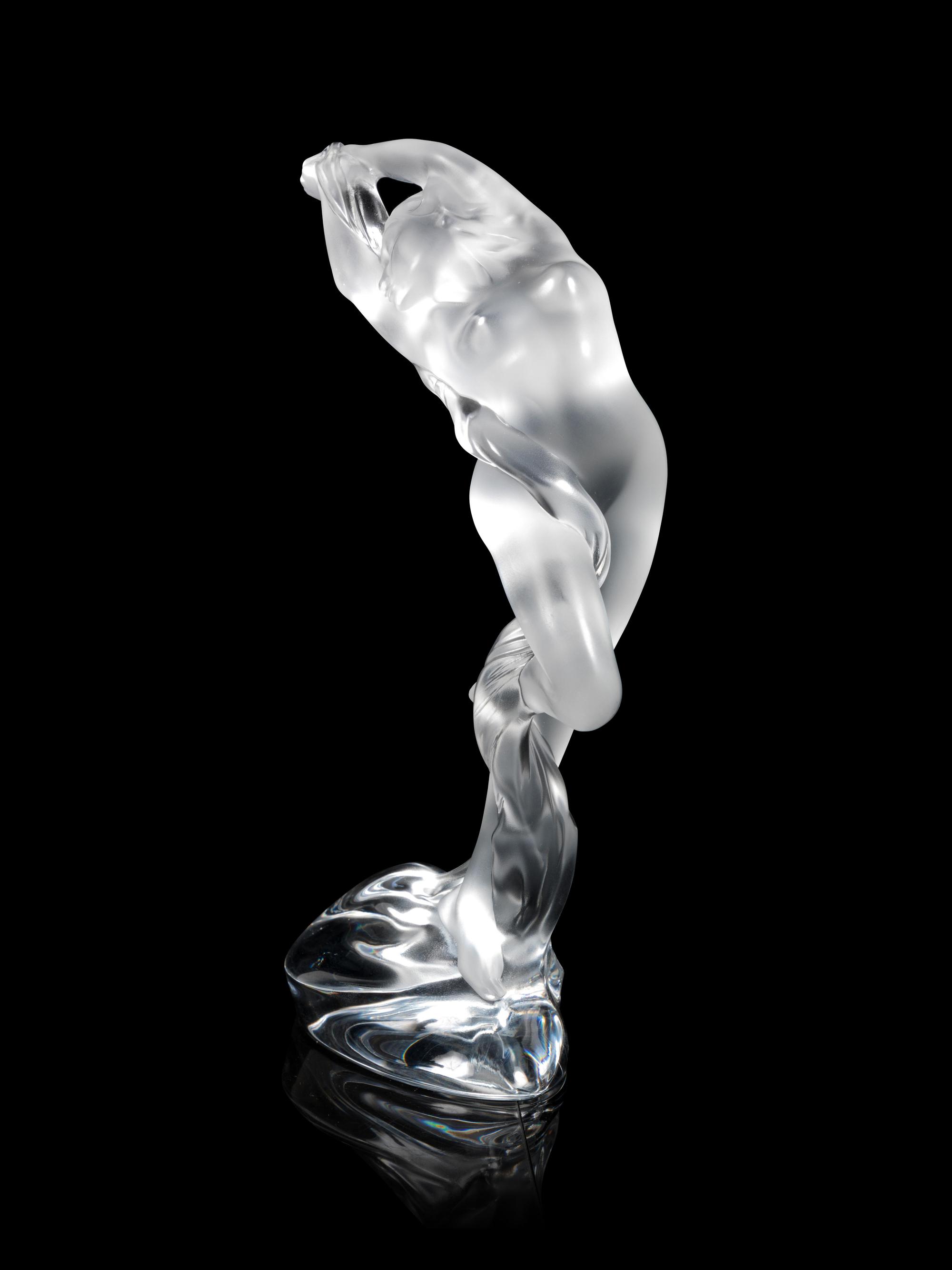 A Lalique Acrobat Figure