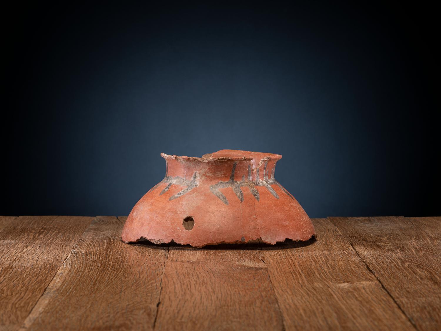 ** San Lazaro Pueblo Pottery Jar Rim