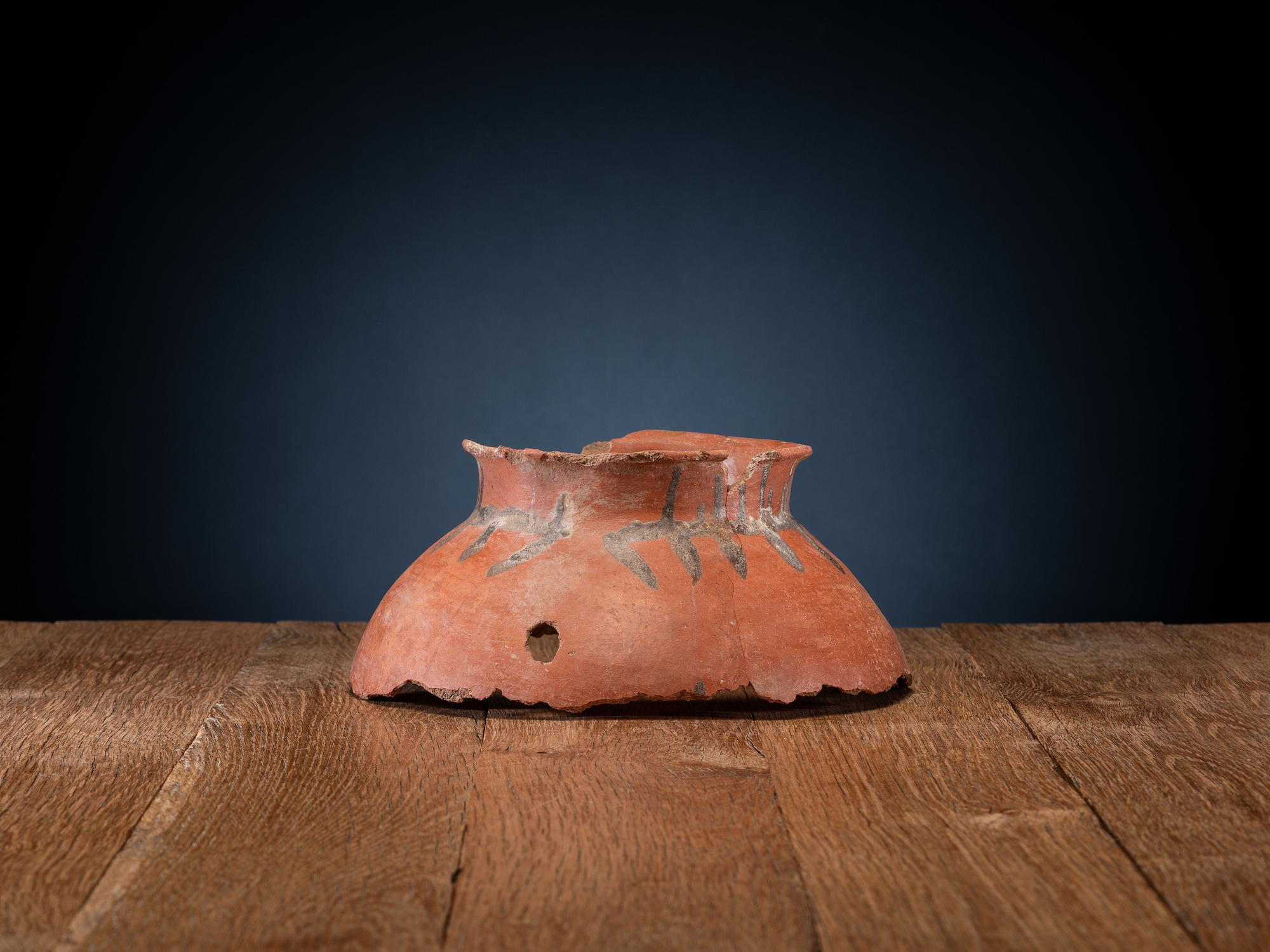 ** San Lazaro Pueblo Pottery Jar Rim
