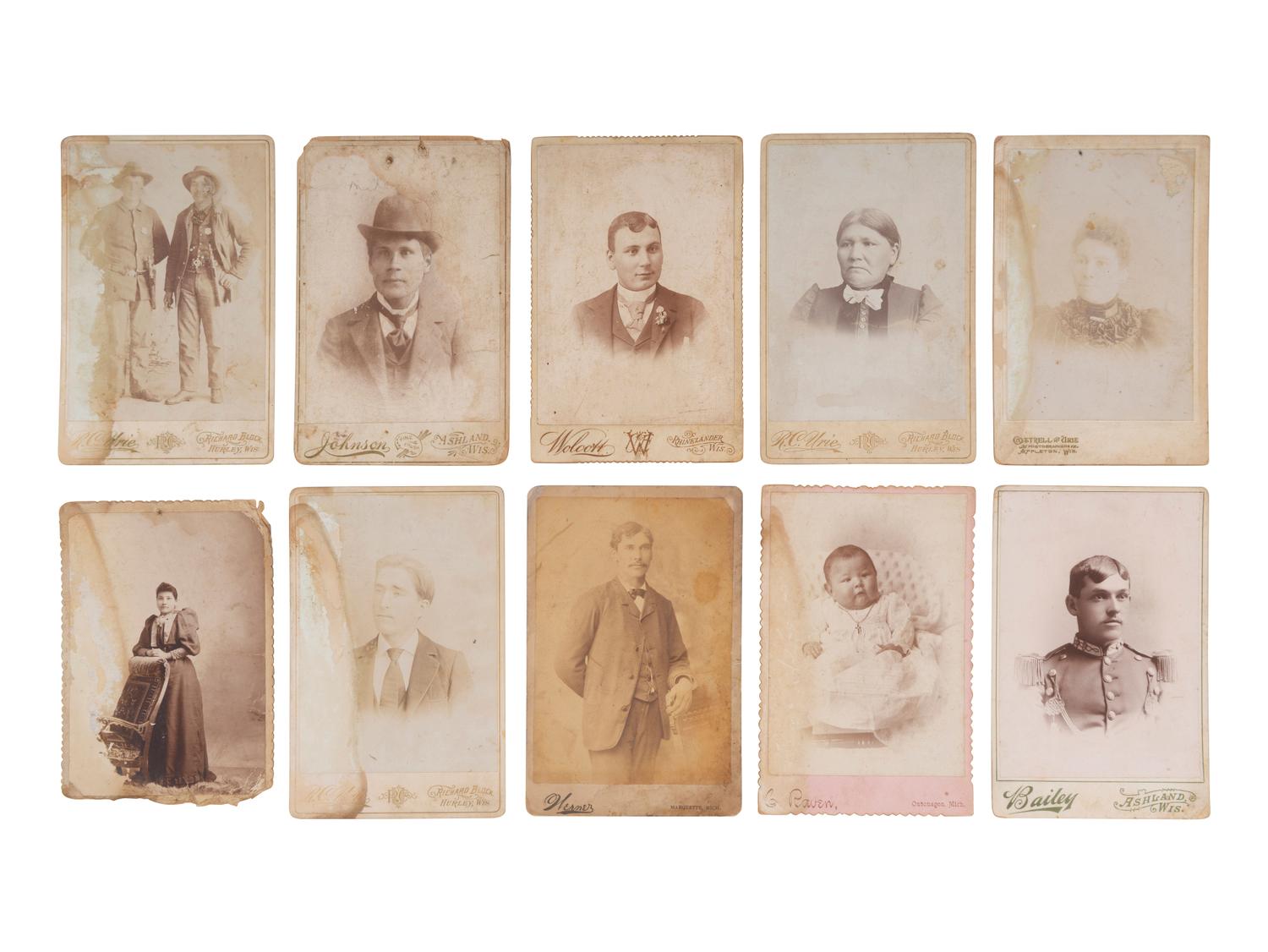 [NATIVE AMERICAN]. ARMSTRONG, Charles D. (1866-1931). Papers of Charles D. Armstrong of the Bad River Band of the Lake Superior Tribe of Chippewa Indians, including letters, documents, maps, and photographs.