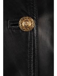 Gianni Versace Leather Coat, 1980-90s