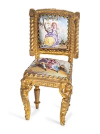 Three Continental Gilt and Enamel Articles
