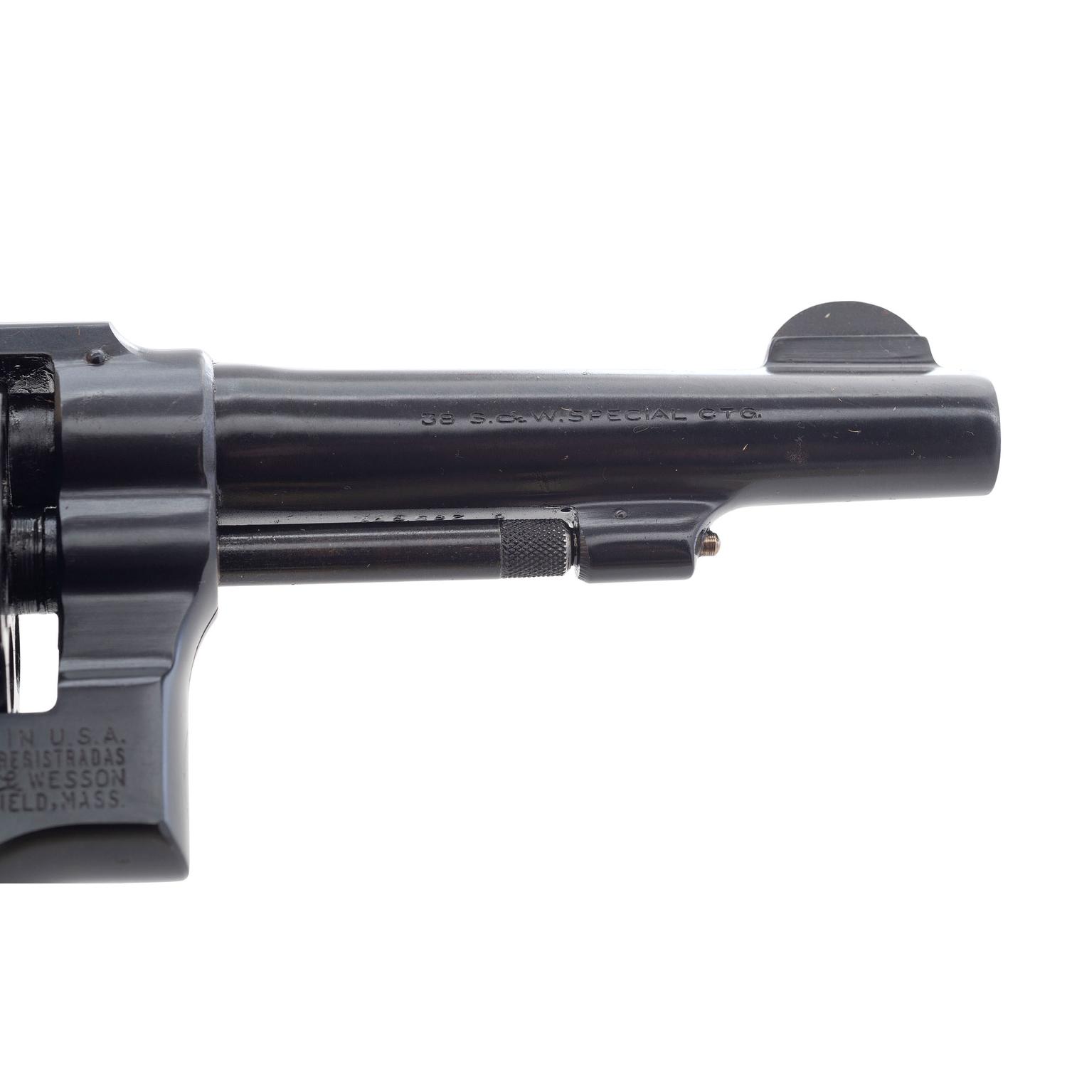 **Smith & Wesson M&P Pre-Model 10 5 Screw Post-War in Box