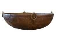 An Iron Kadai Bowl 42" W x 42" D x 14" H — India, Circa 1850