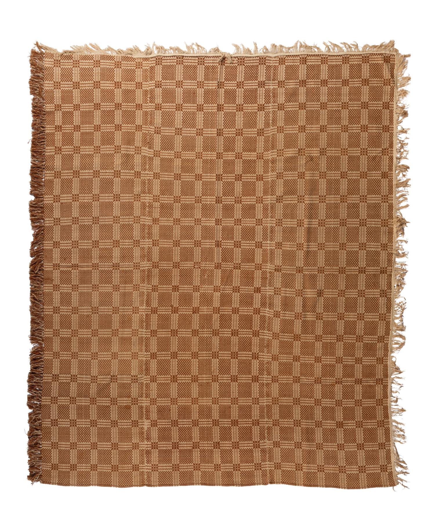 Three Overshot Coverlets