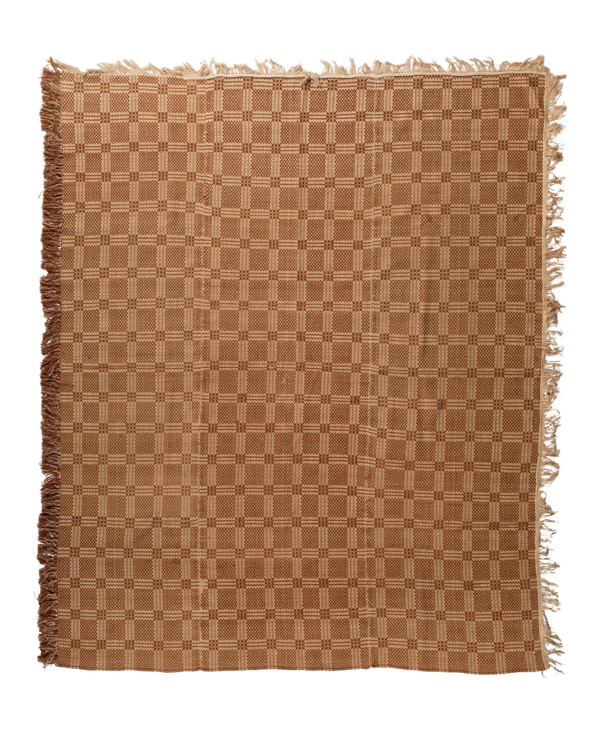 Three Overshot Coverlets