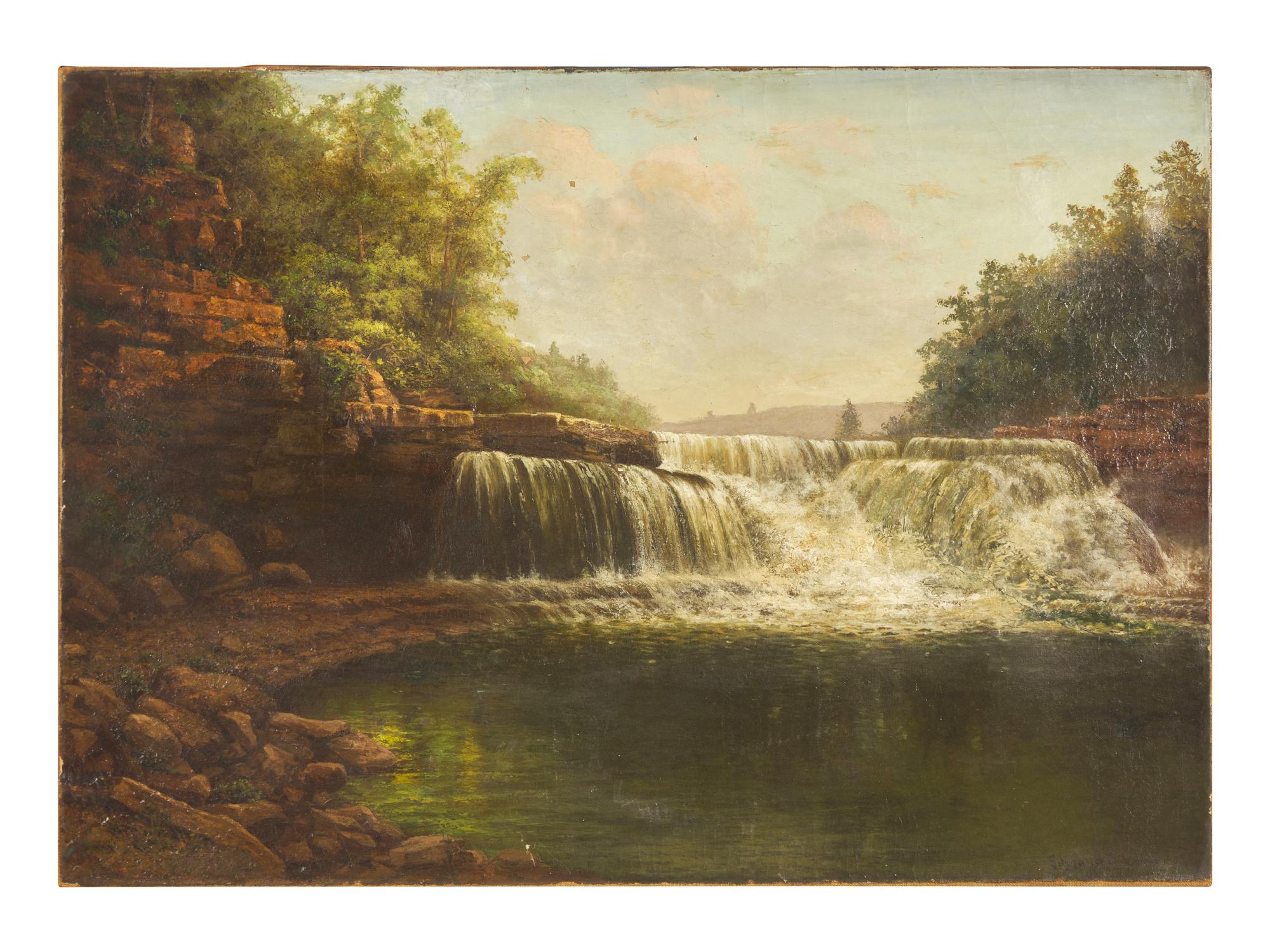 The Devasego Falls, 1892